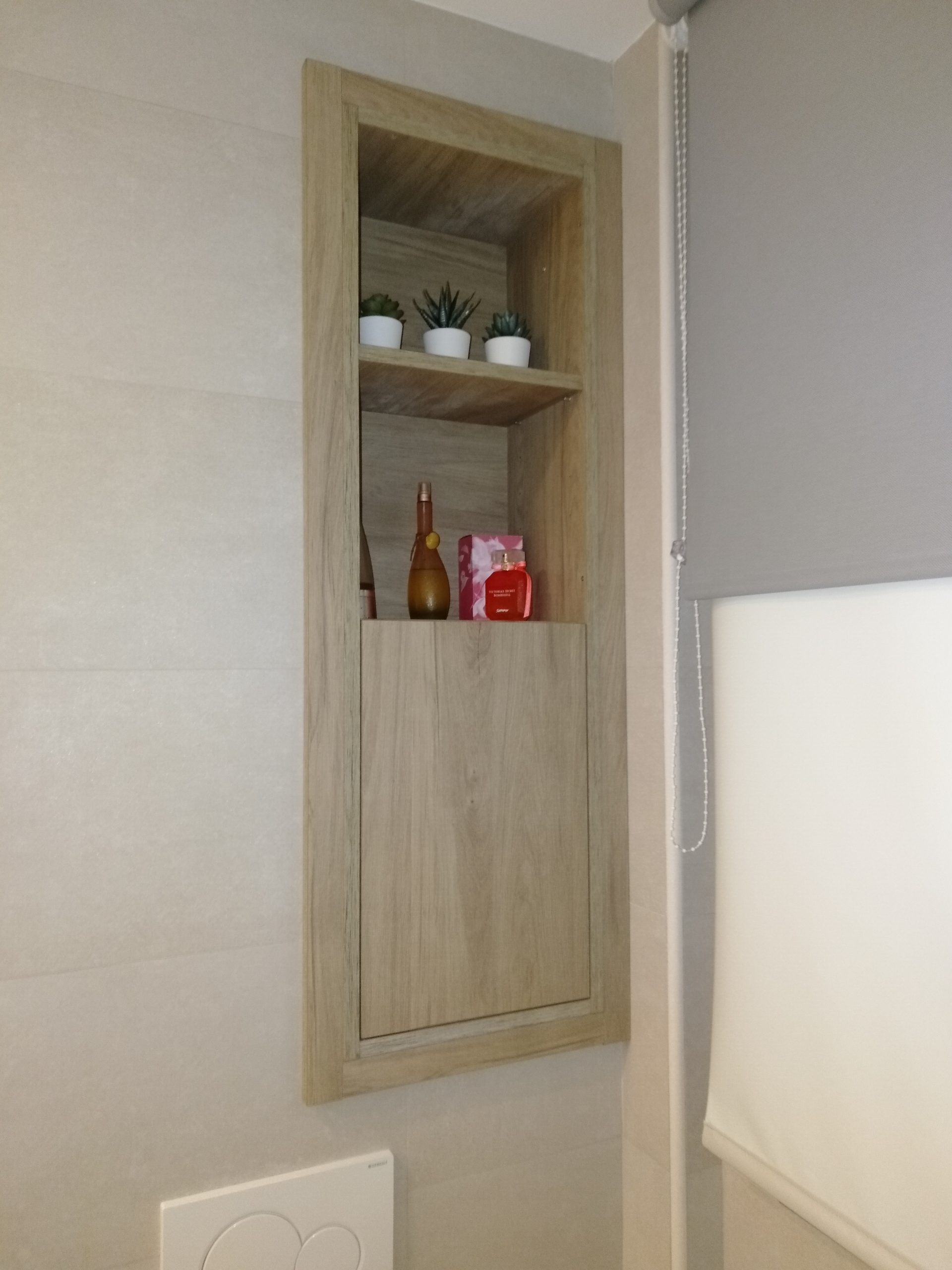 Mueble en hueco pared